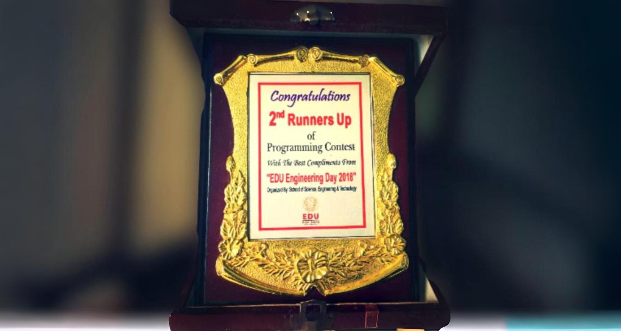 EDU Engineering Day 2018 Prize
